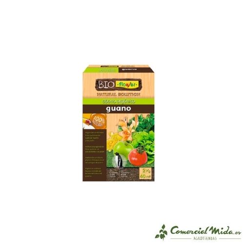 Abono Orgánico BIOFLOWER Guano 2Kg