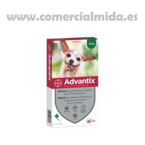 Advantix Pipetas Antiparasitarias para Perros (4x) - Image 2