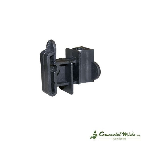Aislador para Hilo/Cinta 40 mm para Poste de Fibra de Vidrio Ø 12 mm