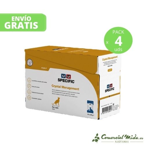 Alimento Húmedo SPECIFIC Crystal Management FCW-P para Gatos - Image 2