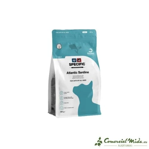 Alimento Sin Gluten SPECIFIC Atlantic Sardine FQD-F para Gatos