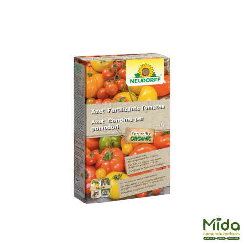 Abono Granulado Orgánico AZET FERTILIZANTE NEUDORFF TOMATES 1kg