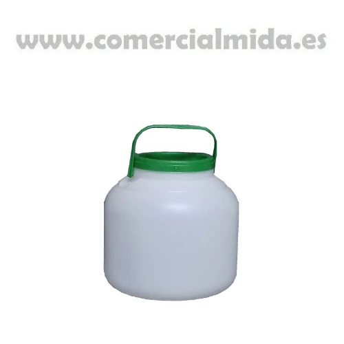 Bidón de plástico Multiusos para almacenamiento de líquidos con tapa a presión - Image 2