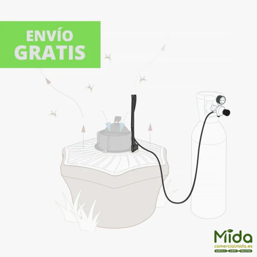 BIOGENTS Booster para BG-Mosquitaire Kit de Potencia de CO2 - Image 3