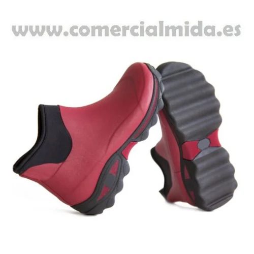 ROUCHETTE CLEAN LADY Botillón Mujer Rojo / Gris - Image 8