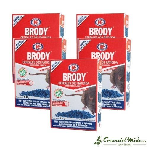 BRODY CEREALES, Raticida en Grano (Brodifacoum) - Image 6
