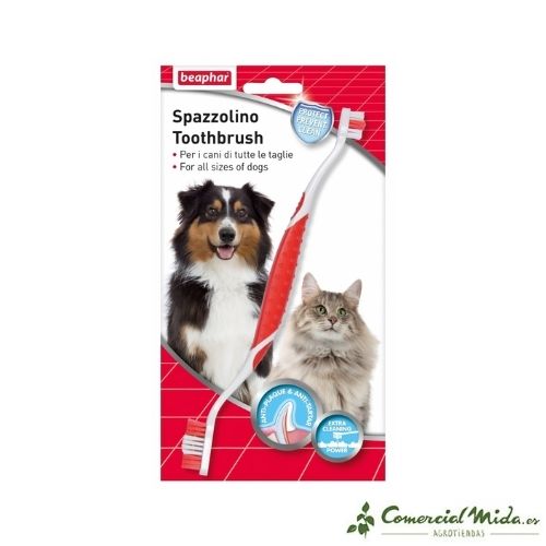 Cepillo Dental BEAPHAR para Perros y Gatos