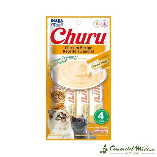 Churu CAT Snack Crema de Pollo Para Gatos