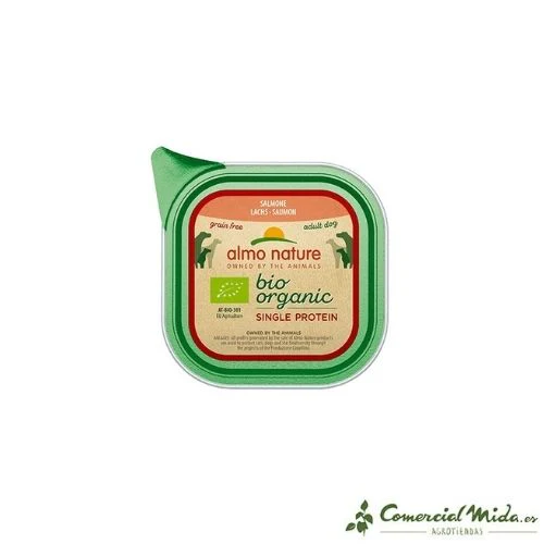 Comida Húmeda ALMO NATURE BIO ORGANIC Monoproteina para Perros 150gr (Varios Sabores) - Image 3