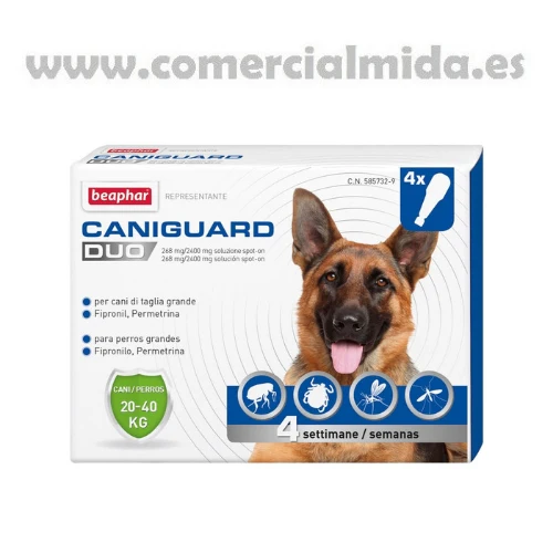 CANIGUARD DUO, pipetas antiparasitarias para perros - Image 3