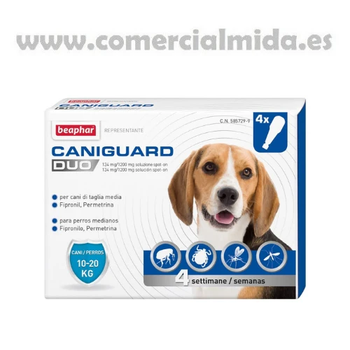 CANIGUARD DUO, pipetas antiparasitarias para perros - Image 4