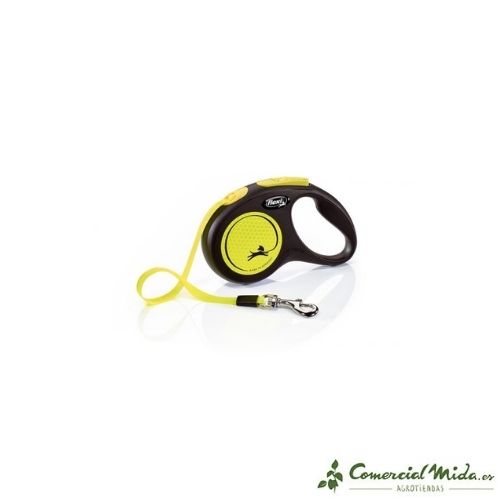Correa FLEXI New Neon Cinta Reflectante para Perros - Image 2