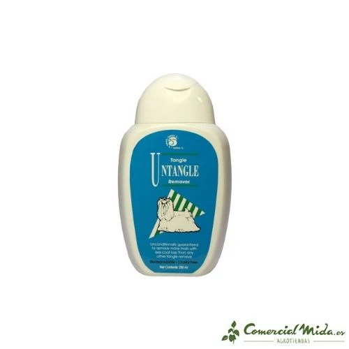 Crema Desenredante RING 5 Untangle Tangle Remover 250 ml para Perros