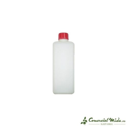 DELTALAB Botella Polietileno con Tapón Precinto de Seguridad 1000 ml
