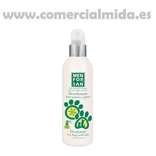 Desodorante MENFORSAN 125ml para perros y gatos