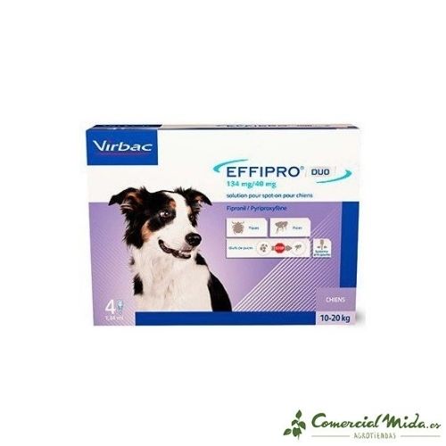 VIRBAC Effipro Duo Spot On Pipetas para Perros (4 p.) - Image 2