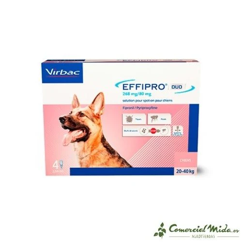 VIRBAC Effipro Duo Spot On Pipetas para Perros (4 p.) - Image 3