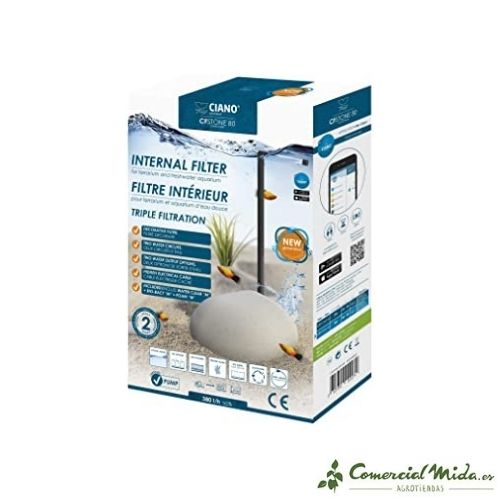 Filtro Interior CIANO CF Stone para Acuarios y Tortugueras - Image 3
