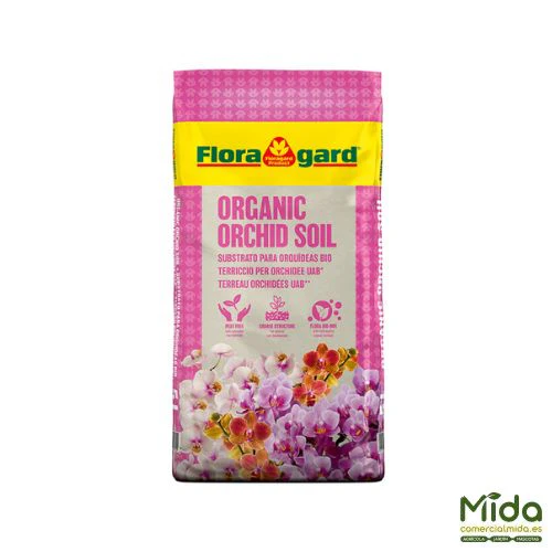 Floragard Substrato BIO para Orquídeas 5 Litros
