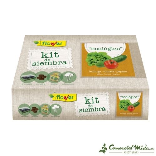 FLOWER KIT SEMILLAS HORTALIZAS ECOLÓGICAS