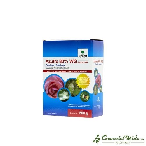 SIPCAM JARDÍN Fungicida Acaricida Azufre 80% WG - Image 2