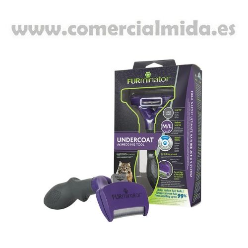 Cepillo FURMINATOR Undercoat para Gatos de Pelo Largo - Image 2