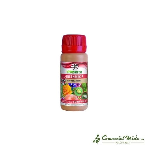 Inhibidor VITATERRA Greenmix-F para Daños causados por Insectos 60 ml