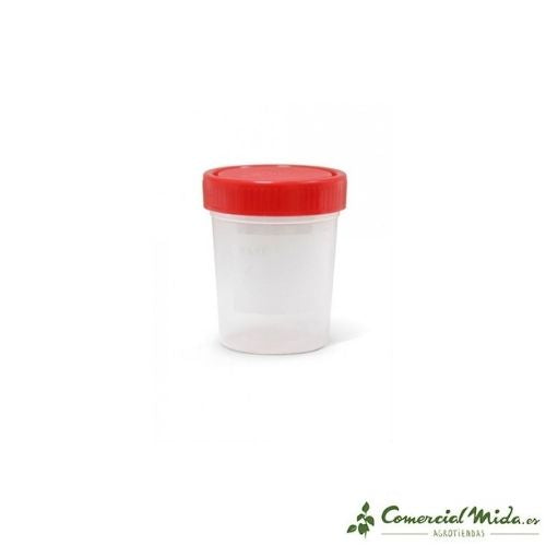 INSPROVET Bote de Polipropileno para Recoger Muestras