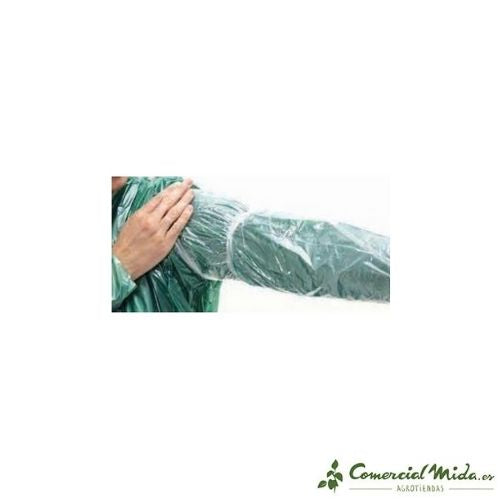 INSPROVET Guantes de Inseminación con Lazo Sujeción 92cm Transparentes