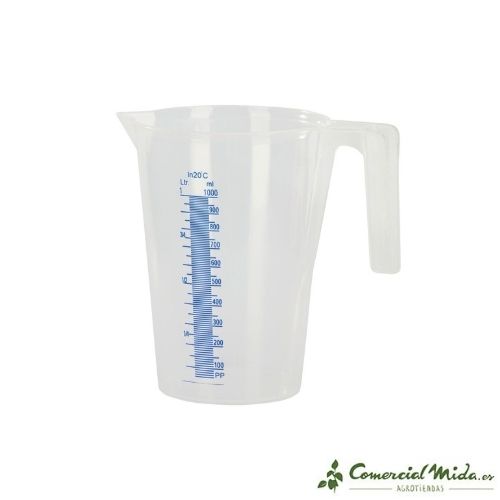 Jarra Medidora de Leche INSPROVET Blanca 1L