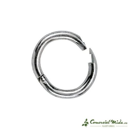 KERBL Anilla Nasal Niquelada para Cerdos Ø interior 30 mm
