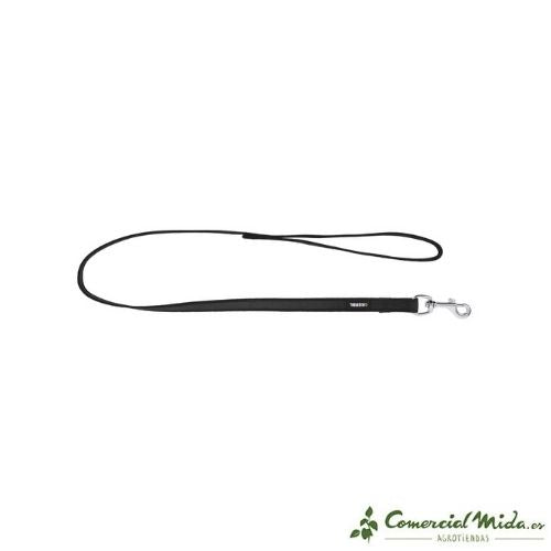 KERBL Correa Antideslizante 100 cm x 20 mm Negro para Perro
