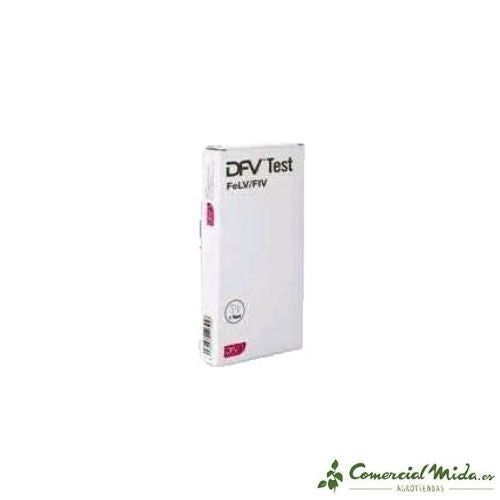 Kit de Diagnóstico DFV Test Felv Fiv para Gatos 1 Unidad
