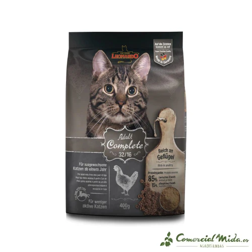LEONARDO Adult Complete 32/16 Pienso para Gatos Adultos