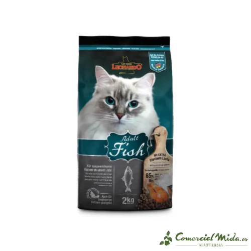 LEONARDO Adult Fish Pienso de Pescado para Gatos Adultos - Image 2