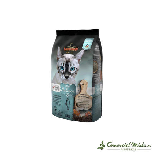 LEONARDO Adult GF Salmon Pienso Sin Cereales para Gatos Adultos - Image 2