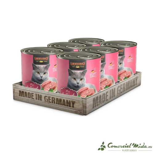 LEONARDO Puro en Ave Alimento para Gatos Adultos - Image 3