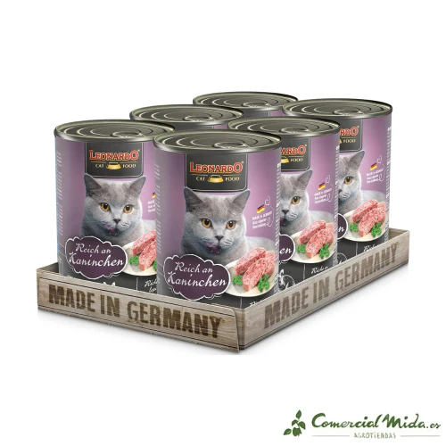 LEONARDO Rico en Conejo Alimento para Gatos Adultos - Image 2