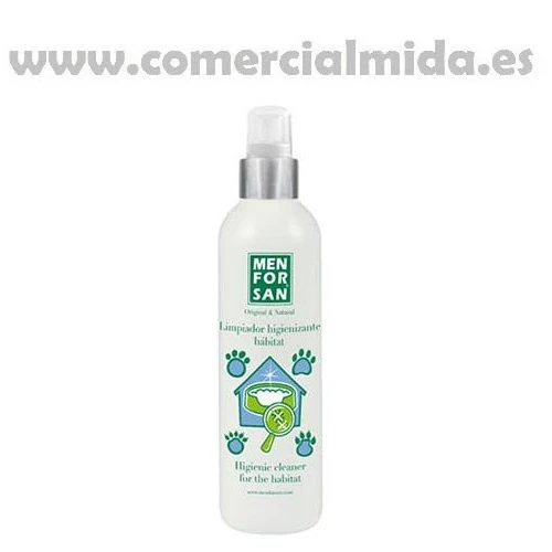Limpiador MENFORSAN 250ml higienizante para el hábitat de mascotas