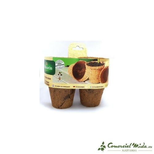 VILMORIN Macetas Redondas de Coco - Image 3