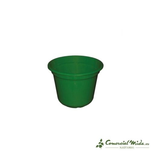 Macetero Verde Redondo ARTEMA para Flores y Plantas