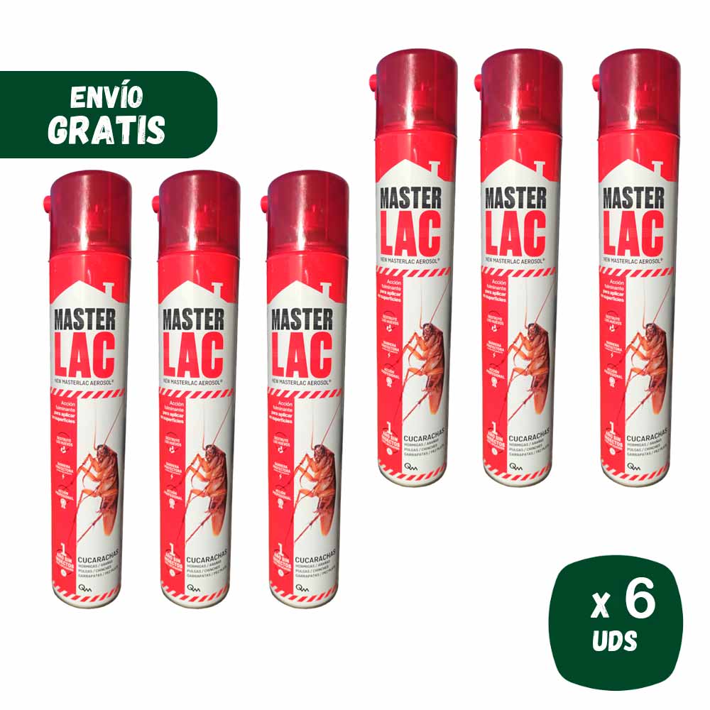 Spray MASTER LAC Contra Insectos Rastreros 750ml (1 Año Sin Insectos) - Image 2