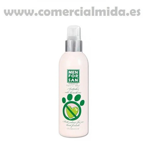 Spray MENFORSAN 125ml anti olor para celo en perras