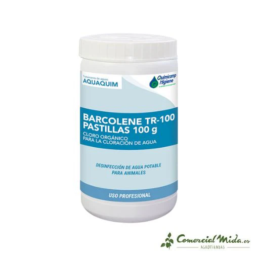 Pastillas Cloración Agua Barcolene TR-100