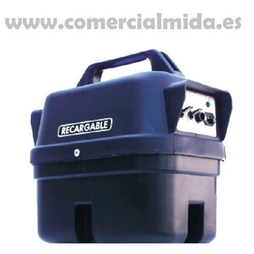 Pastor eléctrico recargable INSPROVET (12V 7A) para caballos y ganado