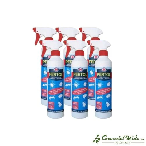 Pertol Insecticida Voladores y Rastreros - Spray 500 ml - Image 2