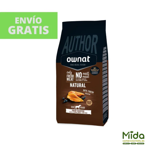 Pienso OWNAT Author Grain Free Fresh Rooster para Perros - Image 2