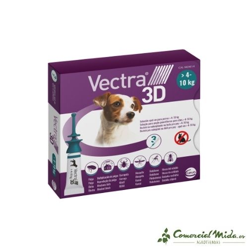 CEVA Pipetas Antiparasitarias VECTRA 3D para Perros - Image 2