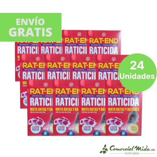 Cebo Fresco RAT-END Raticida para Ratas y Ratones - Image 8
