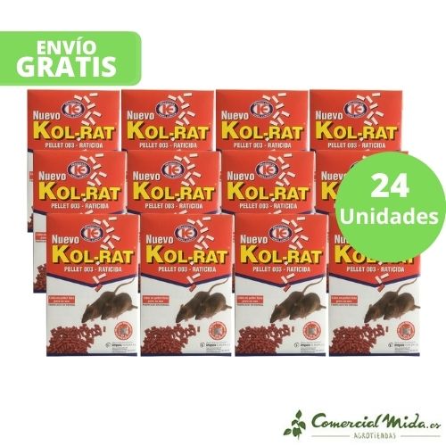 Raticida en Pellet KOL-RAT (Nueva fórmula) - Image 3
